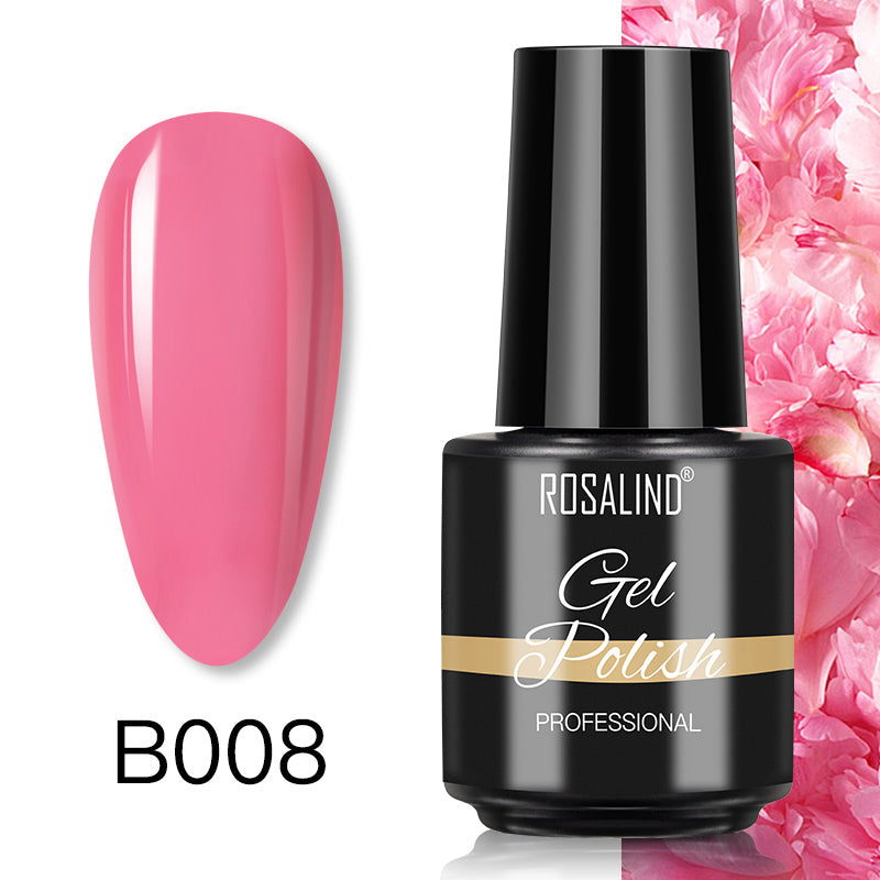 Rosalind New Pure Color Nail Polish 7ML Plastic Bottle Rosalind New Pure Color Nail Polish 7ML Plastic Bottle